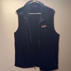 Vineyard Vines Blue Fleece Vest
